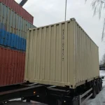 Морской контейнер 20 футов DC, белый (новый)